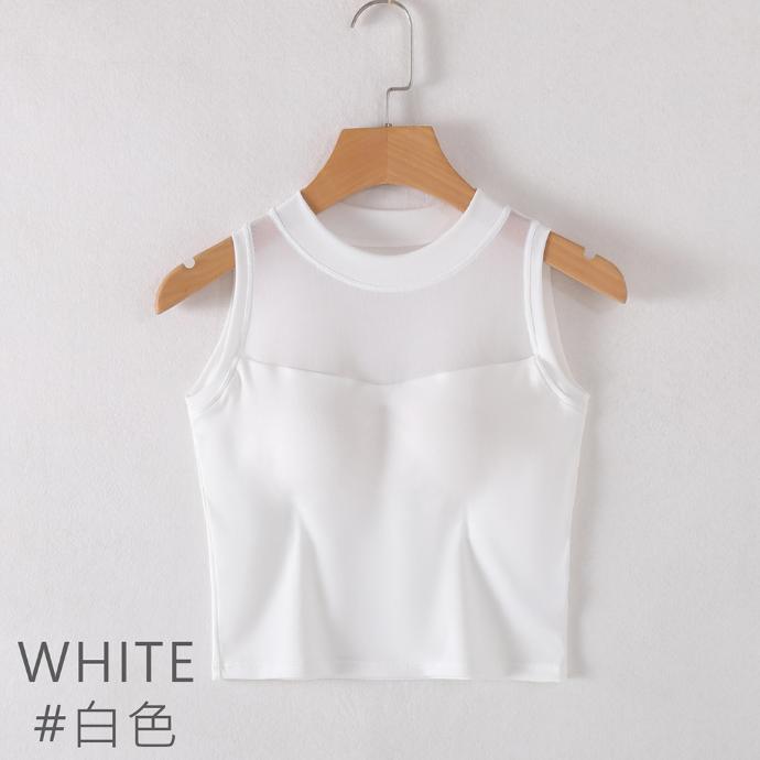 網紗透膚細緻天絲頂級輕奢 BRA TOP-915