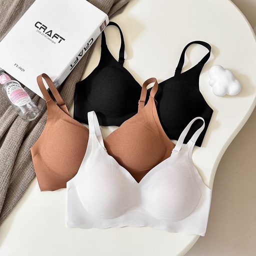 [7783] 華夫格蠶絲內衣 7783